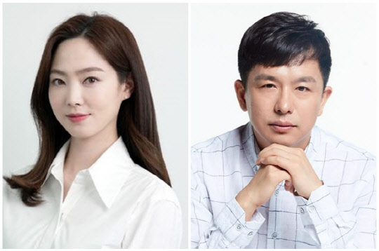 당구선수 차유람씨(왼쪽)와 이지성 작가. <차유람, 이지성 SNS>